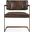 Fonda Dining Chair In Brown