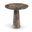 Fontelina 30 Inch Genuine Marble Bistro Dining Table In Emperador
