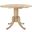 Forest Rustic Natural Drop Leaf Dining Table