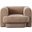 Form Chair In Camel Performance Velvet