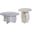 Formentera Occasional Table Set In White
