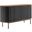 Fortitude 59 Inch Oval Sideboard In Walnut Black