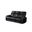 Fortuner Power Reclining Sofa In Black