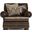 Foster Leather Chair In Molasses