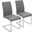 Foster Dining Chair Set of 2 In Grey