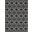 Frame Transitional Moroccan Trellis 5X8 Area Rug In Black and White