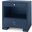 Frances 2-Drawer Side Table In Deep Navy