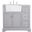 Franklin 36 Inch Single Bathroom Vanity In Grey