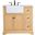 Franklin 36 Inch Single Bathroom Vanity In Natural Wood