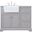 Franklin 42 Inch Single Bathroom Vanity In Grey