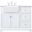 Franklin 42 Inch Single Bathroom Vanity In White