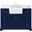 Franklin 48 Inch Single Bathroom Vanity with Backsplash In Blue