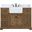Franklin 48 Inch Single Bathroom Vanity with Backsplash In Driftwood