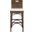 Franklin Brown and Eggshell Bar Stool
