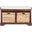 Franklin Cherry Wicker Storage Bench