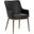 Franklin Dining Armchair In Bravo Black