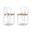 Franklin Wishbone Back Counter Height Chair Set of 2 In Harvest Oak and Natural White
