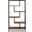 Frankwell Brown and Black Bookcase