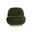 Franze Swivel Lounge Chair In Moss Green and Natural