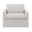 Naveen Swivel Chair with Pillow In Cream