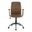 Fredrick Office Chair In Black and Espresso
