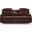 Free Wake Power Reclining Sofa with Drop Down Table In Chocolate