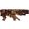Freeform Console Table In Brown Cherry