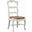 French Ladderback Side Chair Set of 2 In White