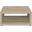 Frisco Square Engineered Wood Coffee Table In Distressed Pine