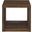 Frisco Square Engineered Wood Side End Table In Dark Pine