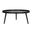 Fritz Black Round Tray Top Coffee Table