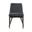 Fritz Side Dining Chair Set of 2 In Brown and Slate