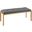 Fuji Bench In Grey and Gold