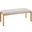 Fuji Bench In Cream and Gold