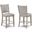 Fulton Counter Height Chair Set of 2 In White Oak