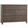 Fundamentals 6 Drawer Dresser In Grey