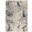 Fusion Cream Grey 4' x 6' Area Rug