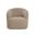 Fuwari Swivel Lounge Chair In Macio Shearling