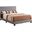 Glory Furniture Caldwell Queen Bed, Light Gray