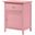 Glory Furniture Izzy 1 Drawer /1 Door Nightstand, Pink