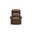 Gabby Power Recliner with Power Head Rest and Power Lumbar In Worthington Cognac
