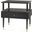 Gabriel 1-Drawer Side Table In Espresso