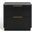 Gabrietta 2 Drawer Nightstand In Black and Gold