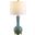 Gaetna Glass Table Lamp in Blue