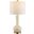 Gaetna Glass Table Lamp in Ivory