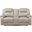 Gainesville Double Reclining Loveseat with Center Console In Beige