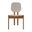 Gales Dining Chair Set of 2 In Greige