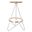 Galexia Bar Stool in Gold