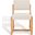 Galileo Linen Dining Chair In Beige