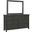 Galleon Mirror In Gray